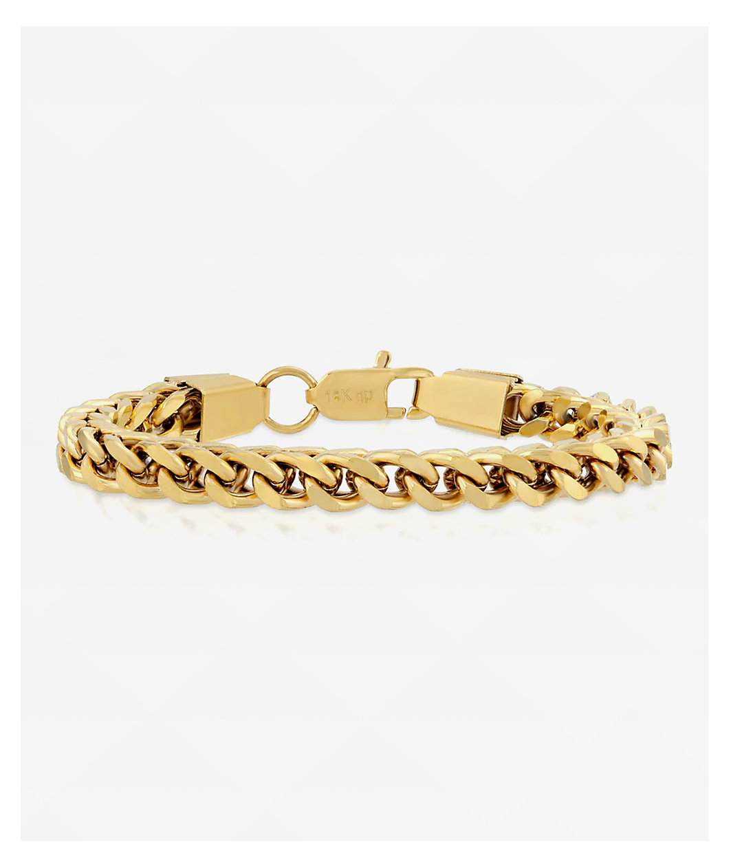 The Gold Gods Gold 8" Franco Box Bracelet