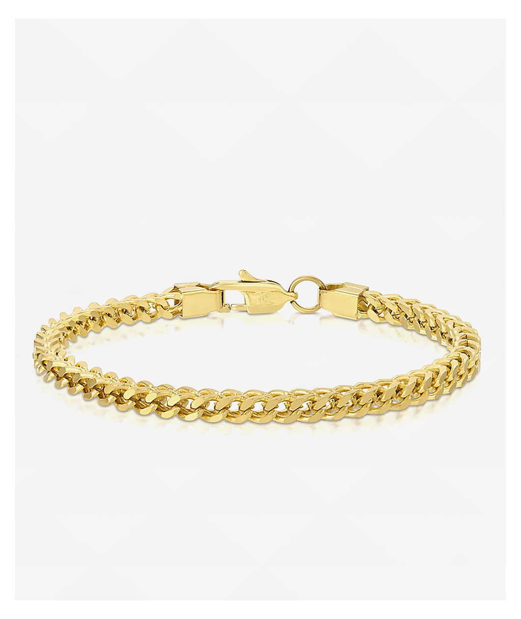 The Gold Gods Gold 8" Franco Box Bracelet