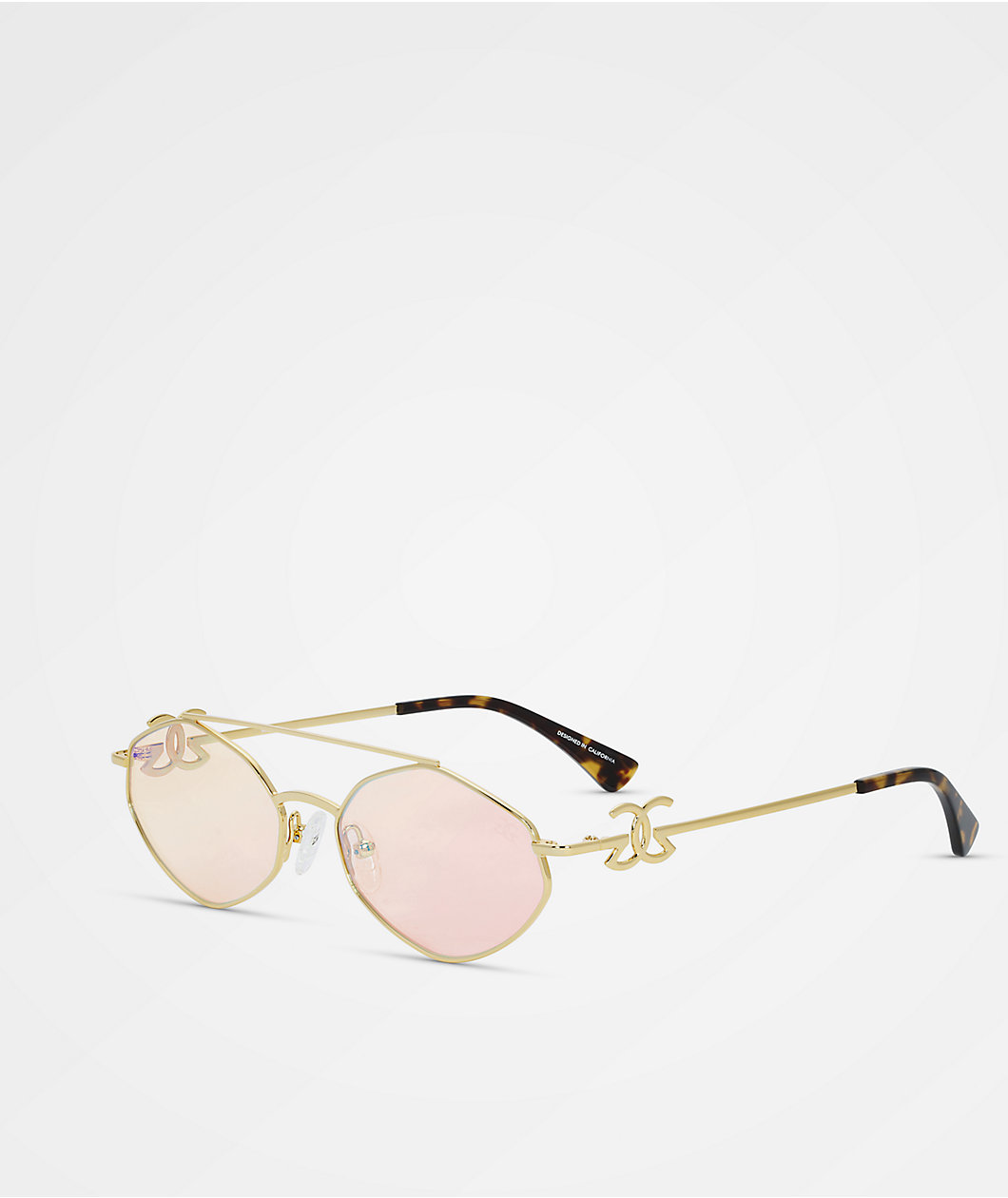 The Gold Gods The Eros Flash Gold Sunglasses