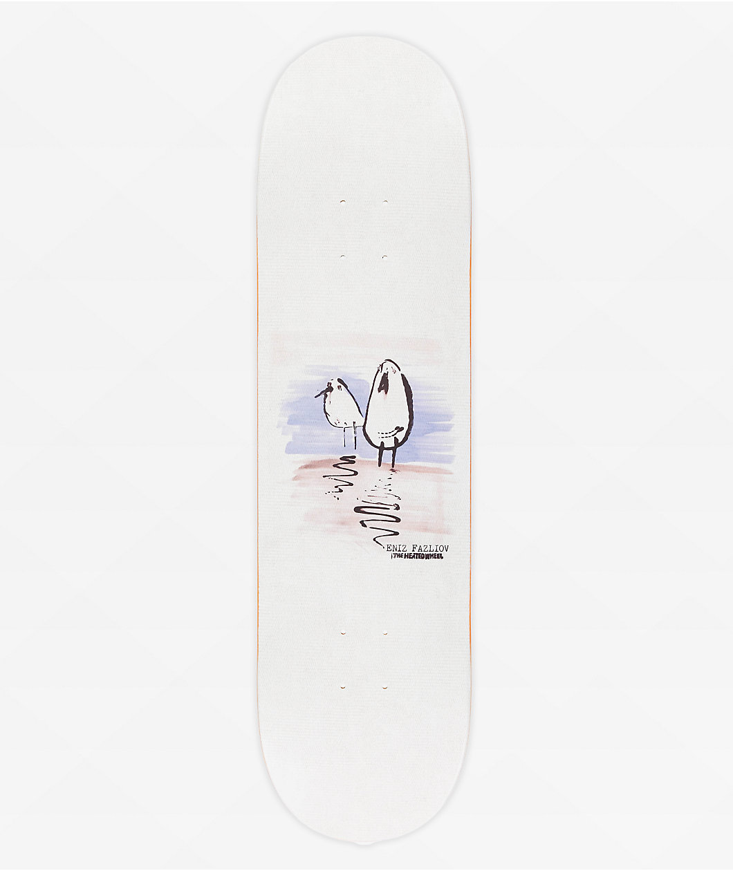 The Heated Wheel Fazliov Bellevue 8.25" Skateboard Deck