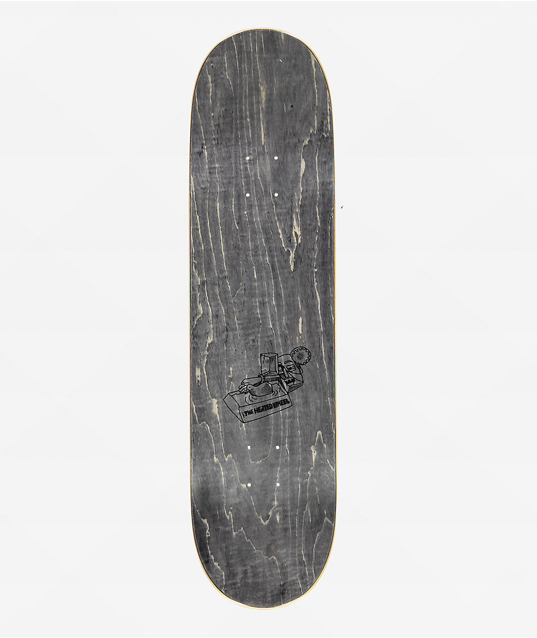 The Heated Wheel Grasshopper Guy 8.25" Skateboard Deck