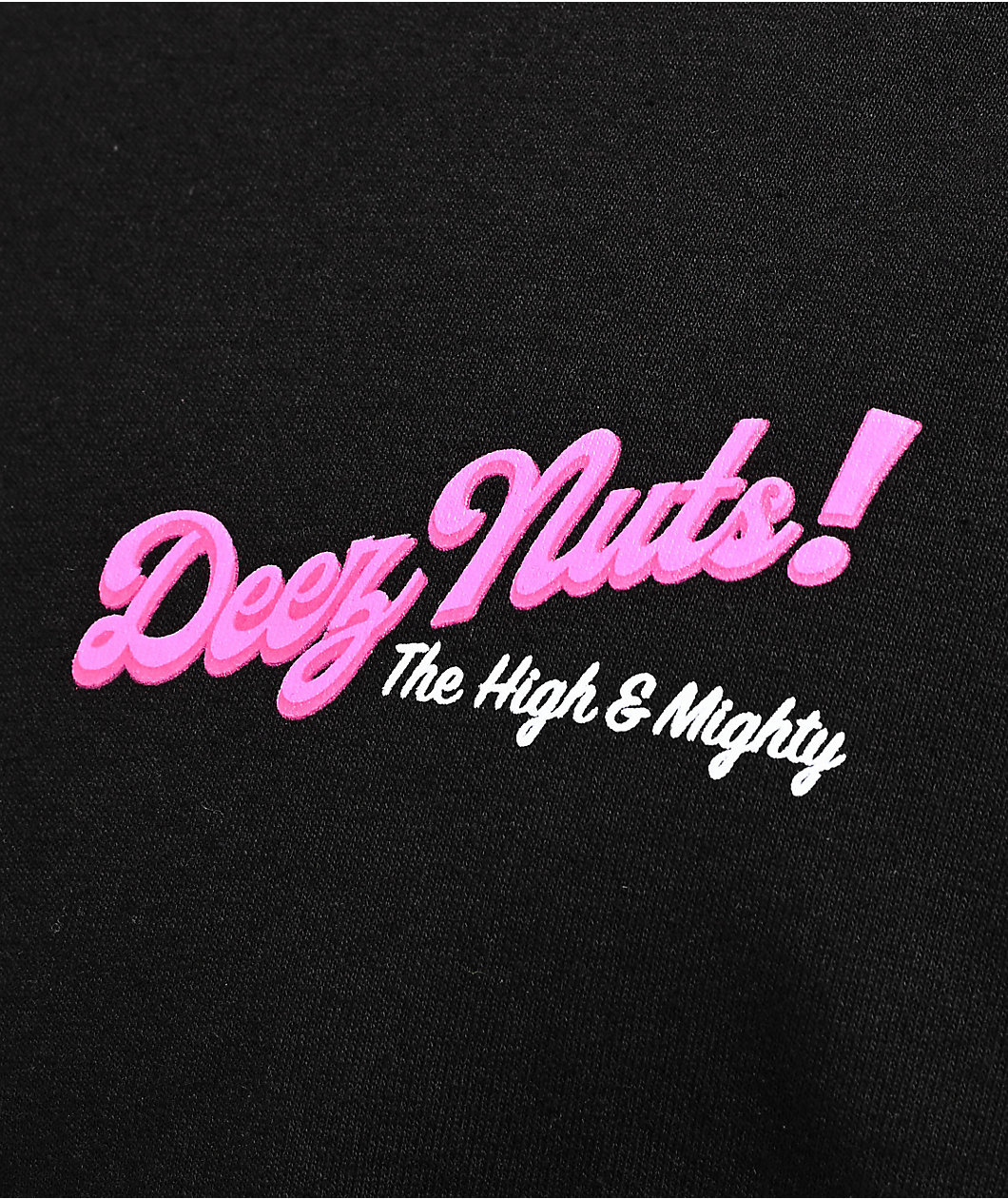 The High & Mighty Deez Nuts Black T-Shirt