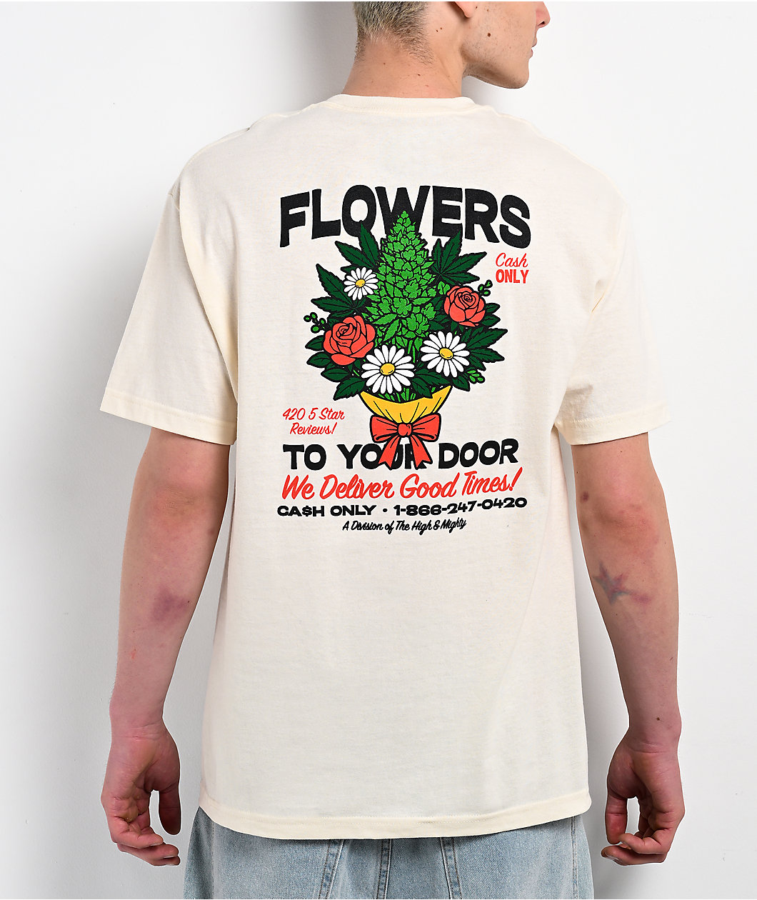 The High & Mighty Good Times Natural T-Shirt