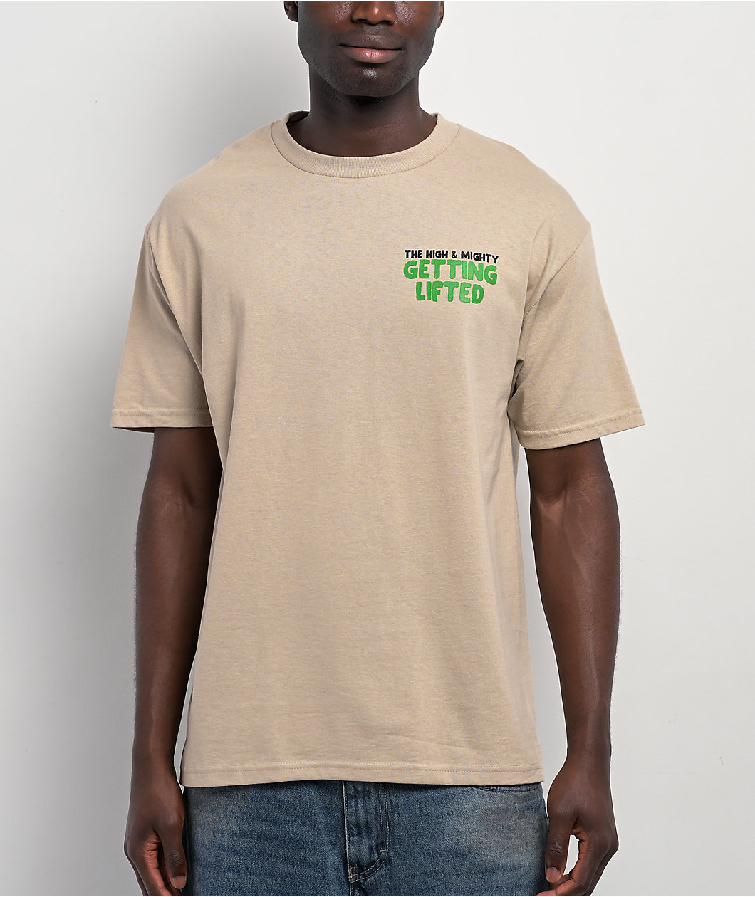 The High & Mighty Lifted Beige T-Shirt