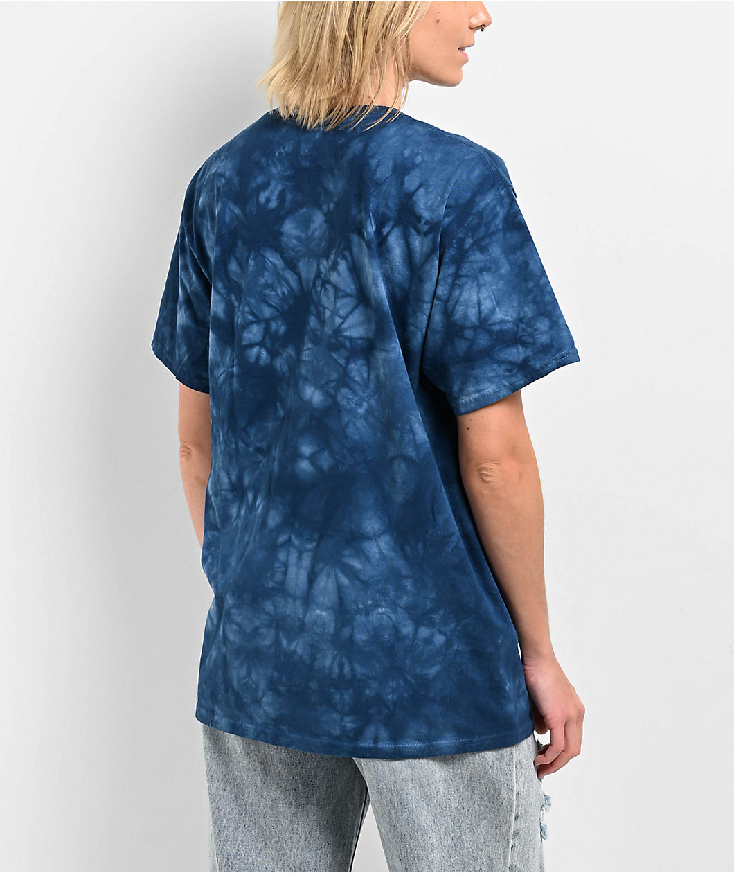 The Mountain Majestic Flight Blue Tie Dye T-Shirt