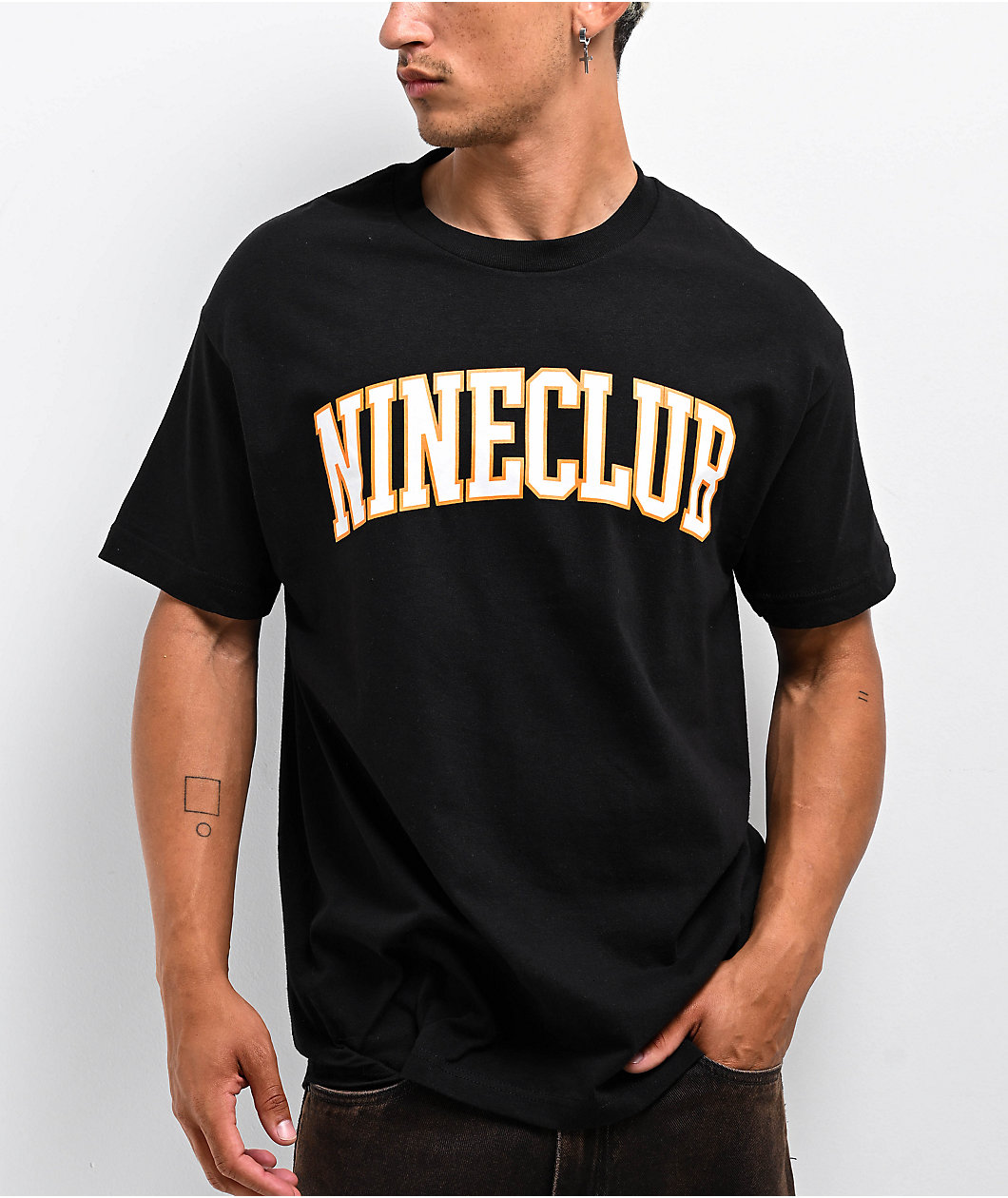 The Nine Club College Black T-Shirt