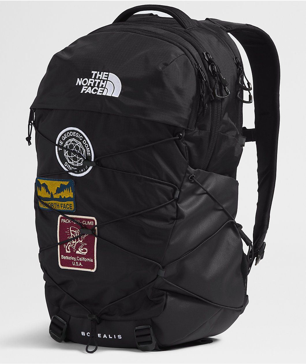 The North Face Borealis Black Patch Backpack