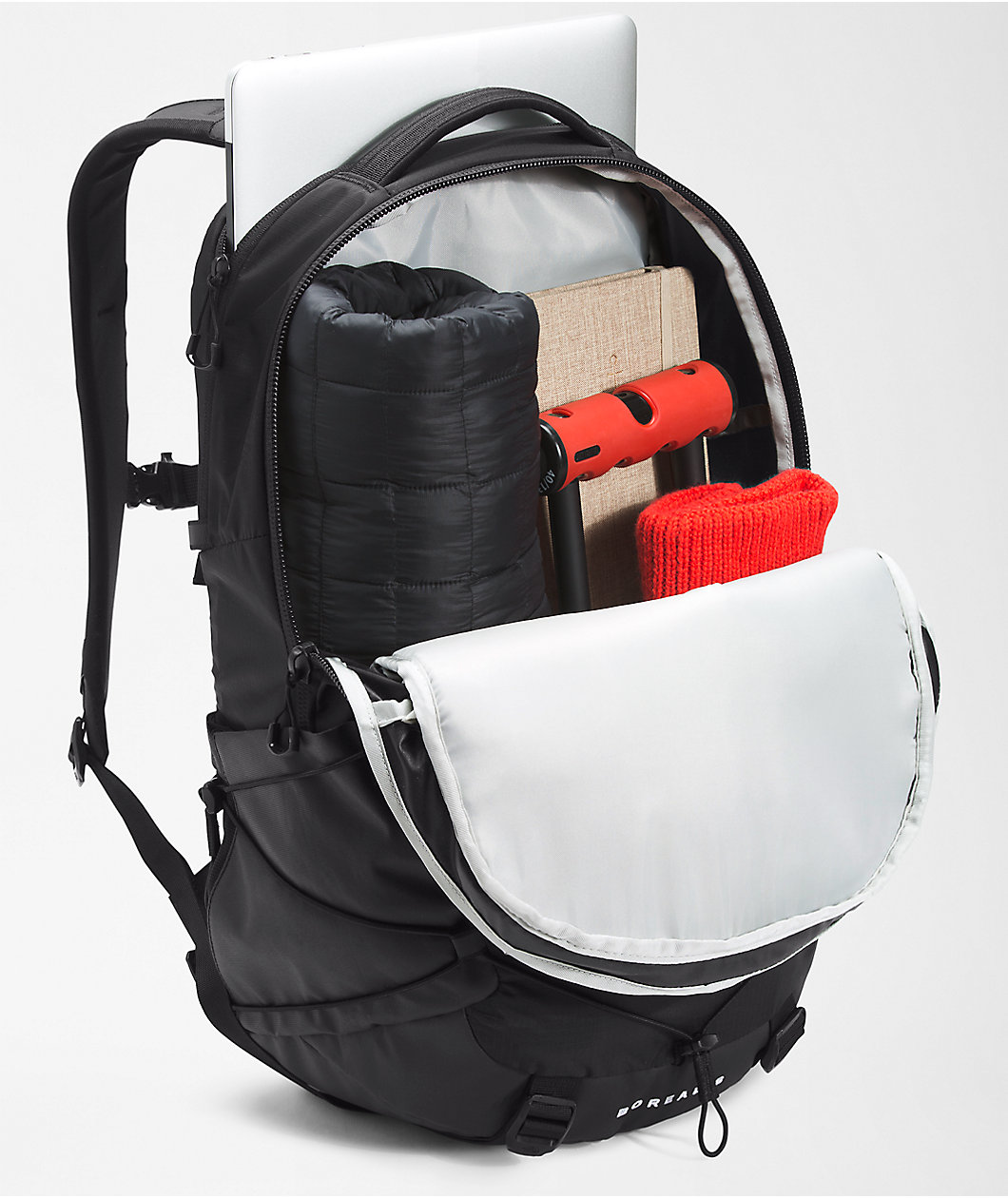 The North Face Borealis Black Patch Backpack