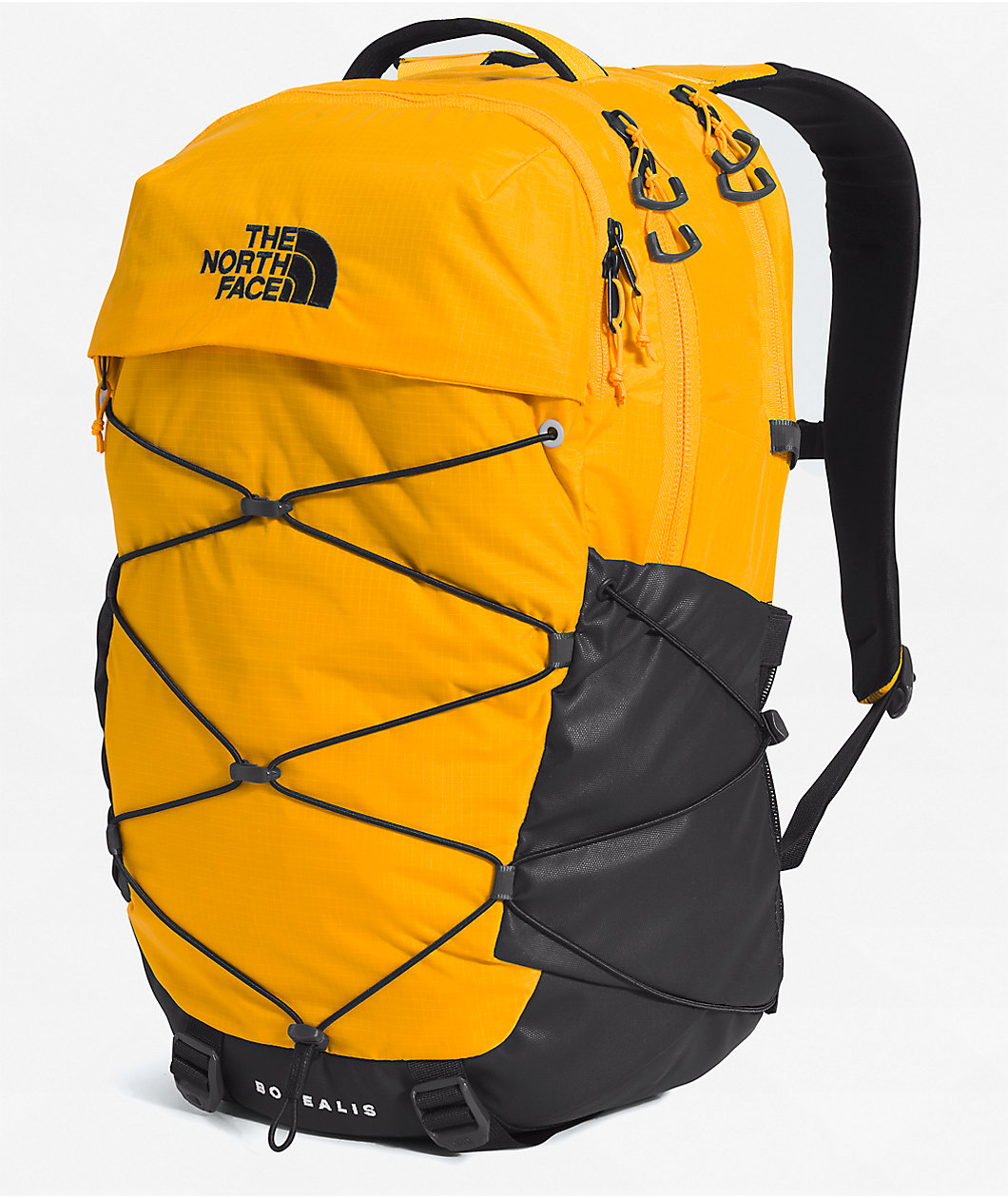 The North Face Borealis Summit Gold & Black Backpack