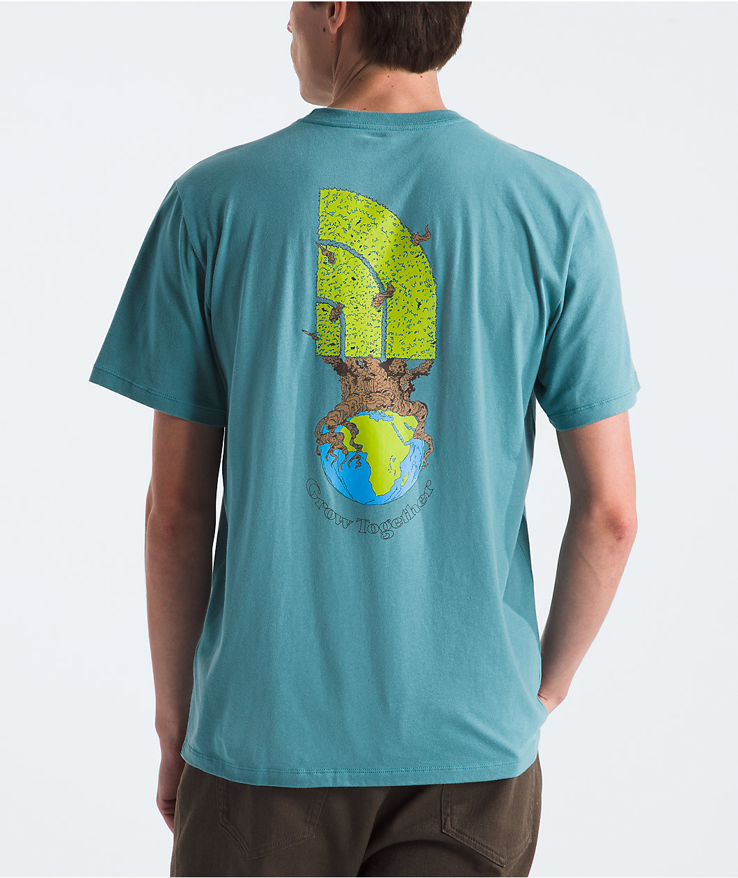 The North Face Crown Shyness Algae Blue T-Shirt