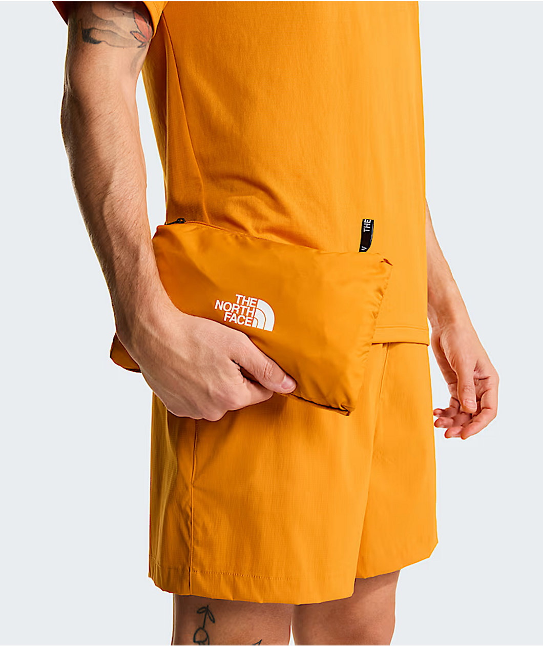 The North Face Cyclone Orange Windbreaker Jacket