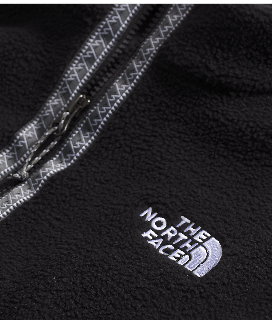 The North Face Fleeski White Half Zip Sweatshirt