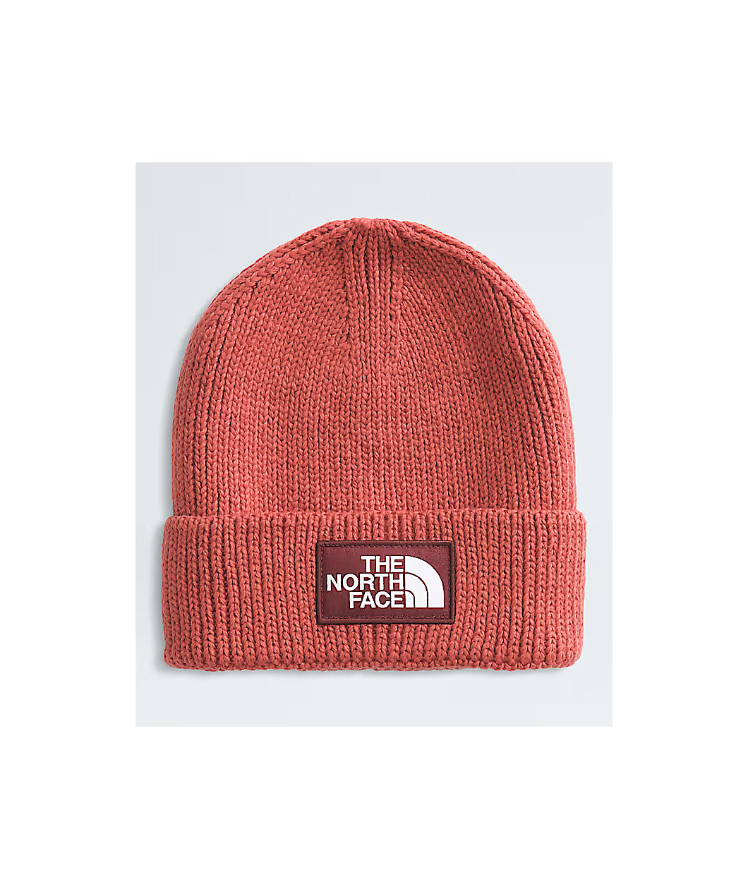 The North Face Logo Box Cuffed Mars Dust Beanie