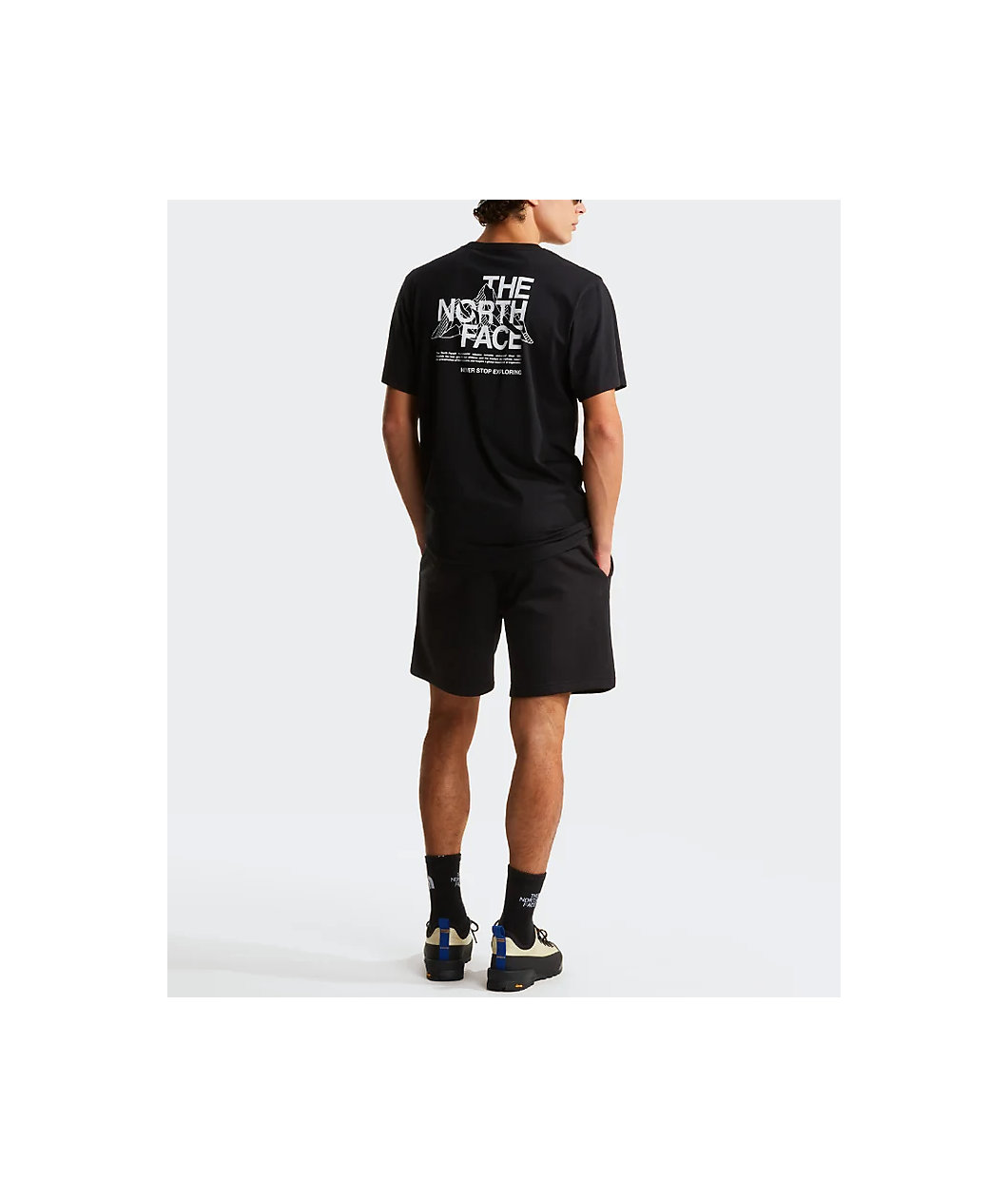 The North Face Mountain Sketch Black T-Shirt