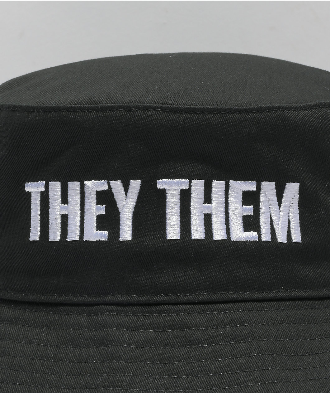 The Phluid Project They Them Black Bucket Hat