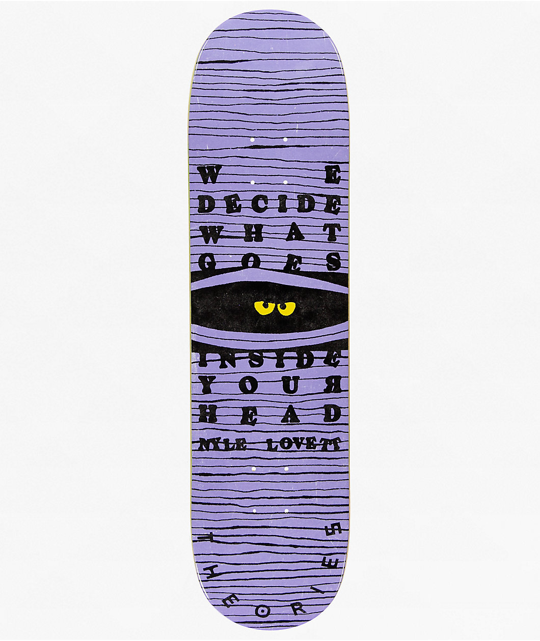 Theories Lovett Inside Your Head 8.0" Skateboard Deck