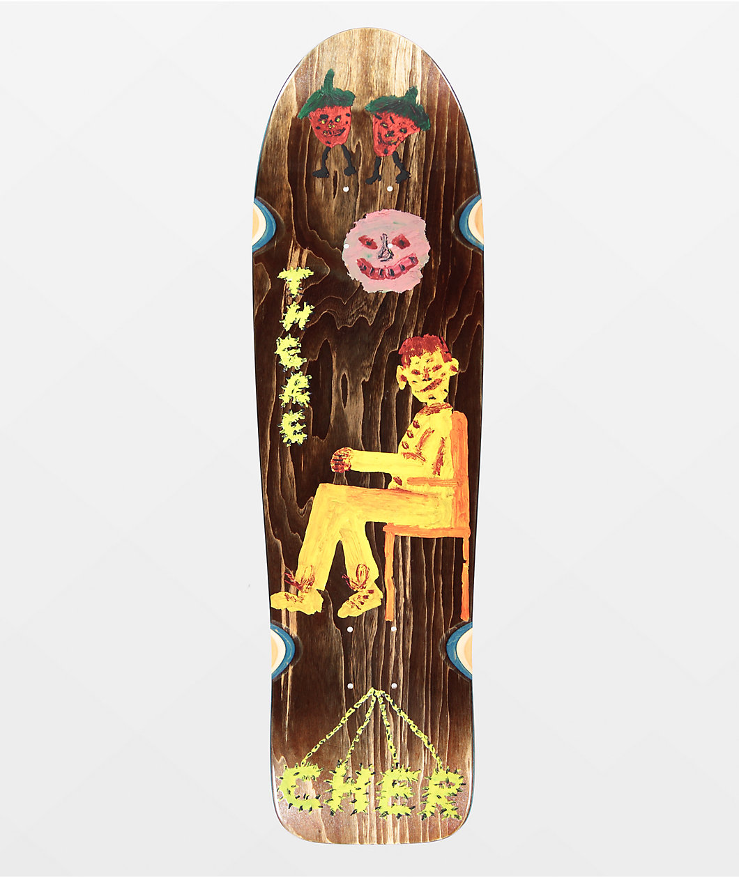 There Get Off My Case Strauberry 8.67" Skateboard Deck