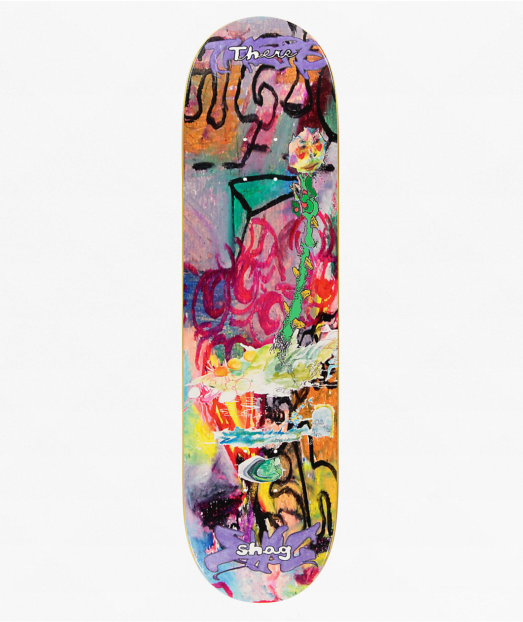 There Shag Gutter Bud 8.38" Skateboard Deck