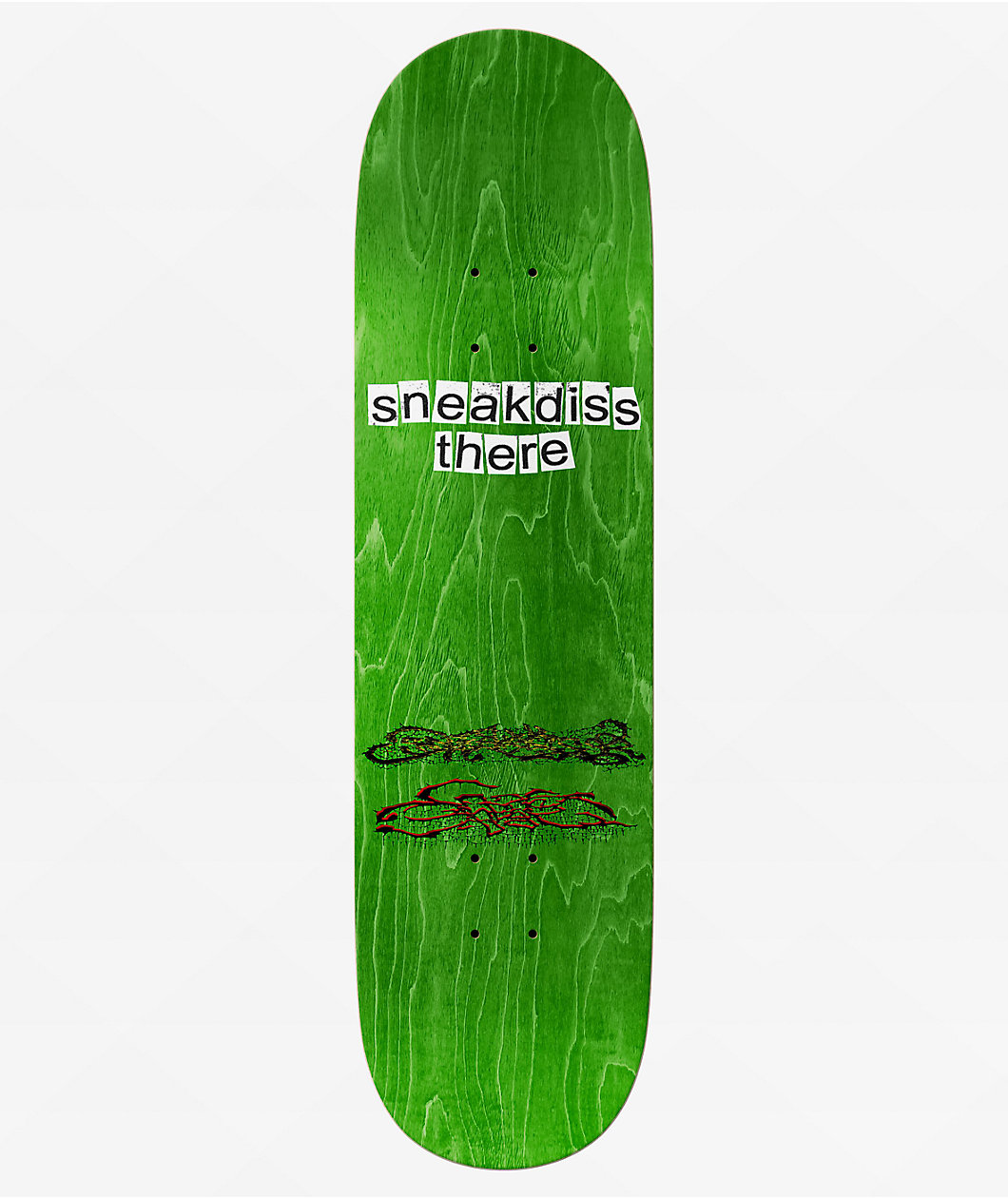 There x Sneakdiss Battle Ship 8.5" Skateboard Deck