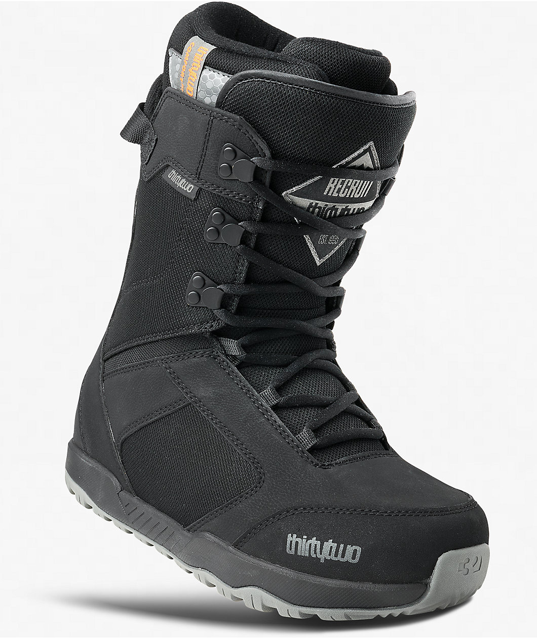 ThirtyTwo Recruit Black Snowboard Boots 2027