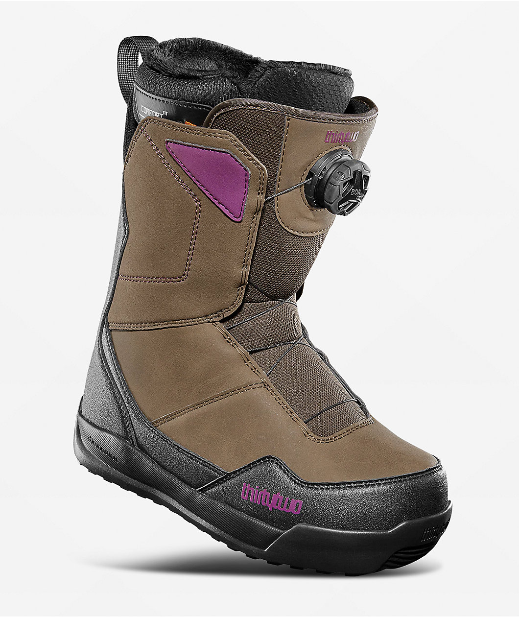 ThirtyTwo STW Double BOA Brown Snowboard Boots 2026