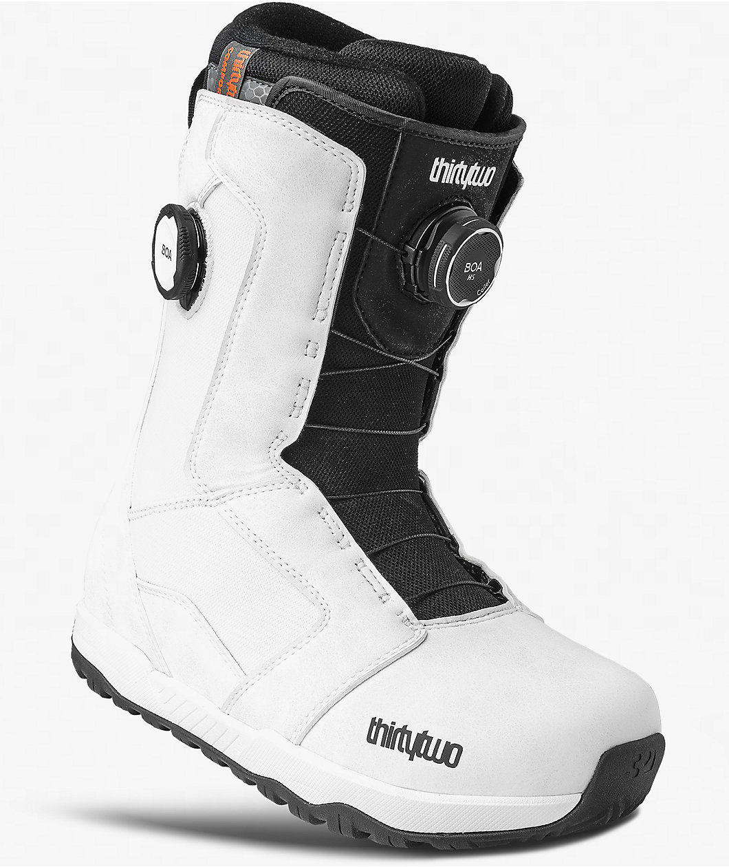 ThirtyTwo STW Double BOA White & Black Snowboard Boots 2027