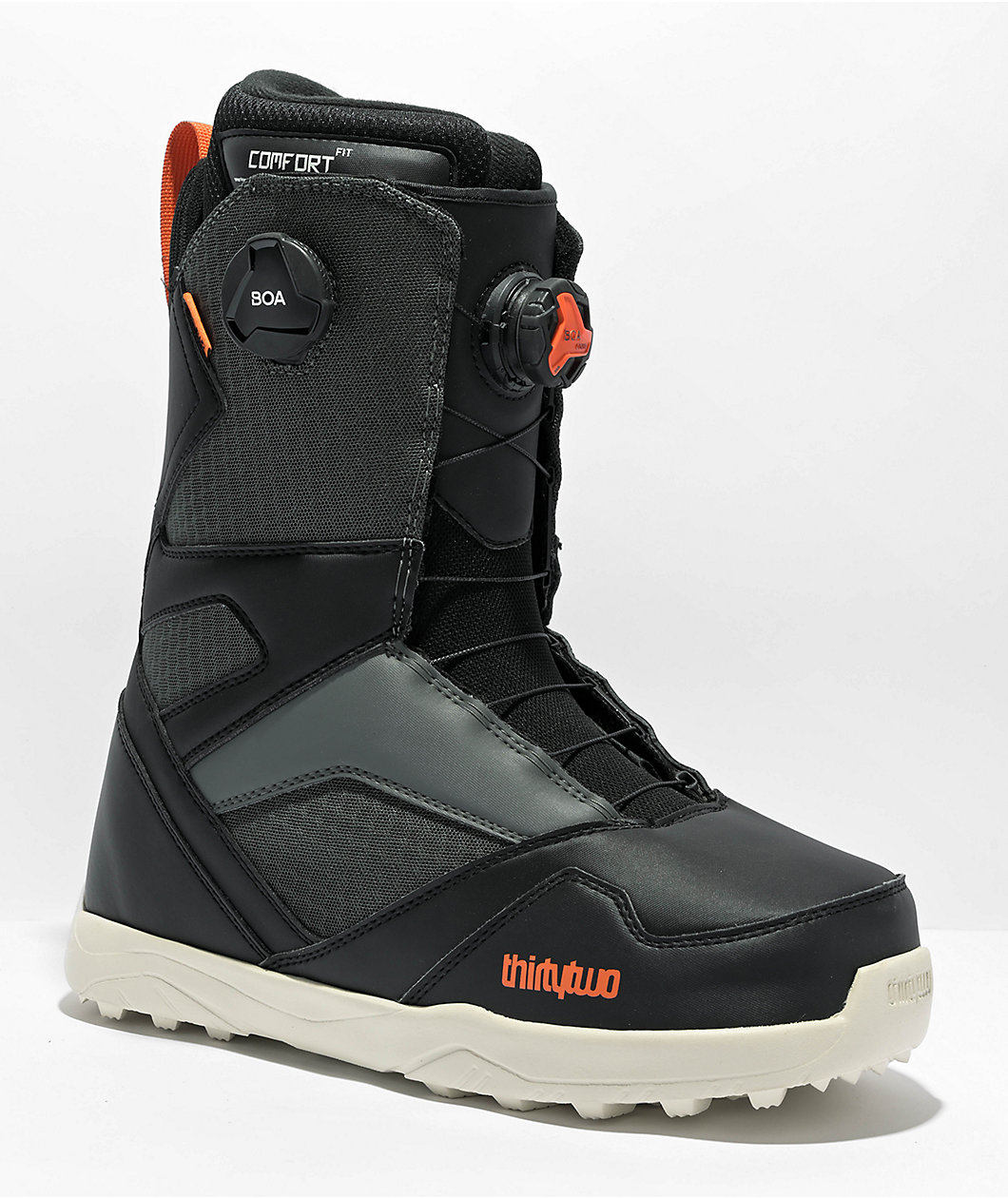 ThirtyTwo STW Double Boa Black & Grey Snowboard Boots 2023