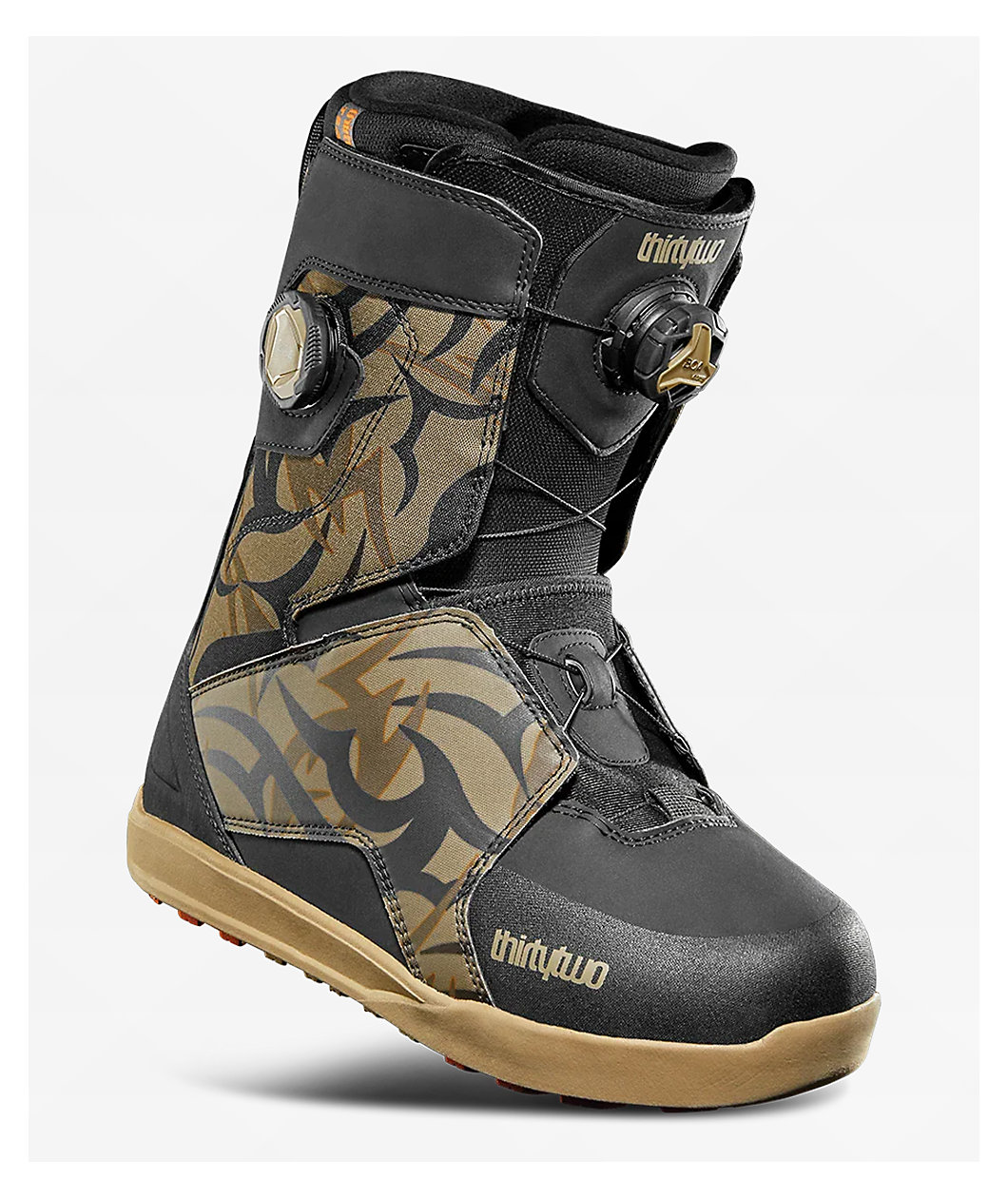 ThirtyTwo x Corduroy Lashed Double BOA Black Snowboard Boots 2026