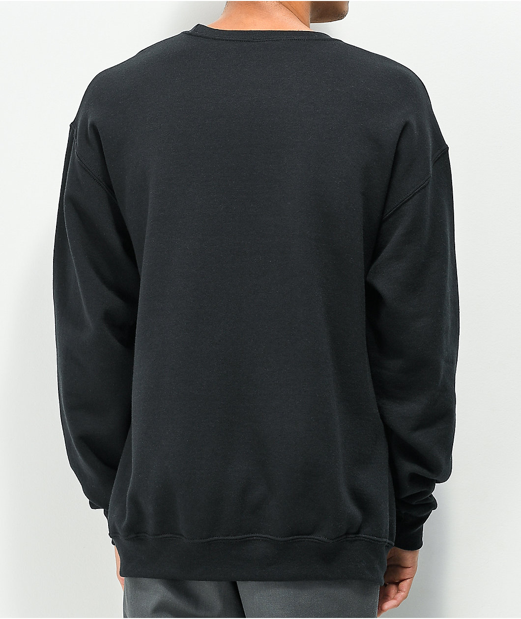 Thrasher Firme Logo Black Crewneck Sweatshirt