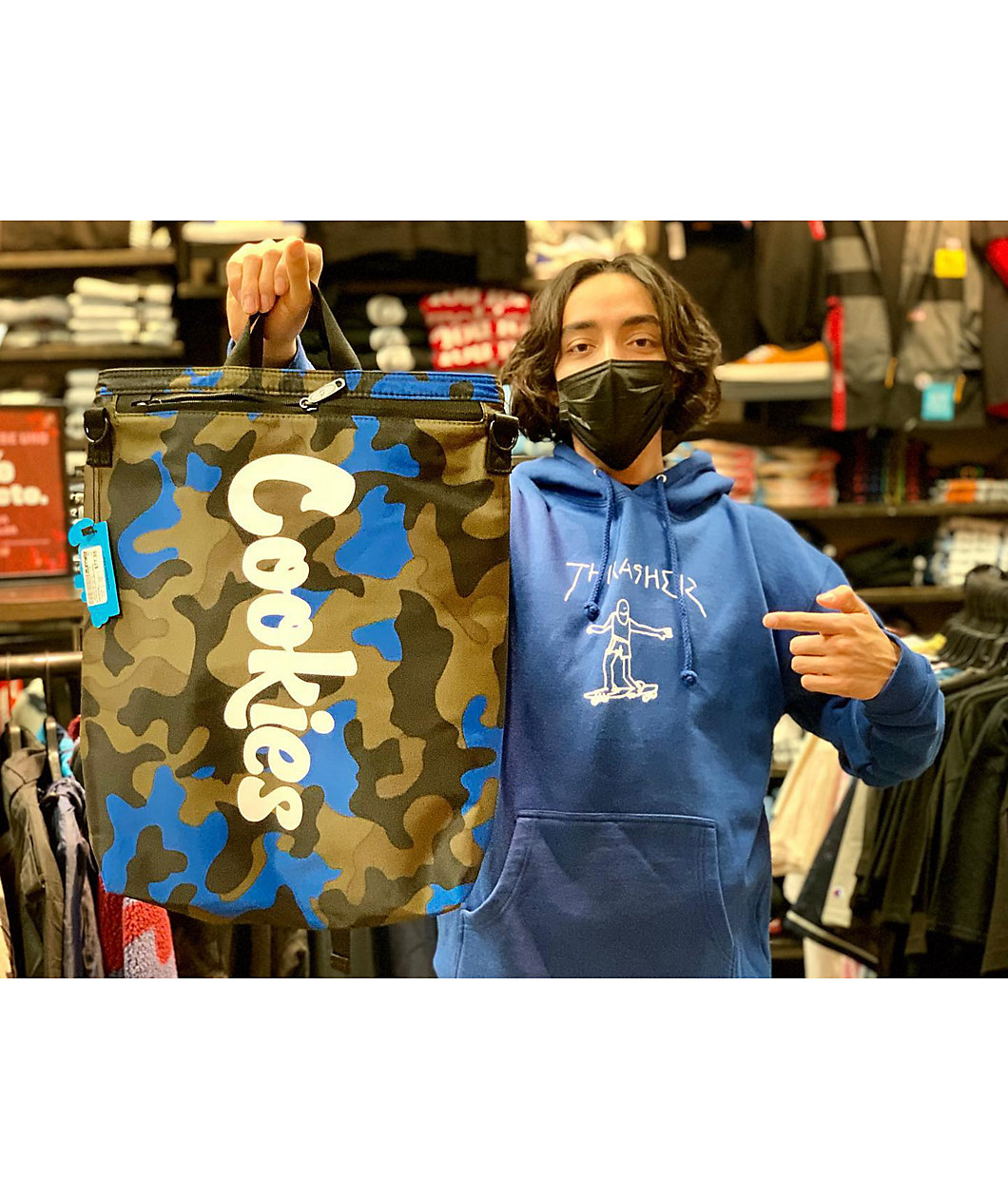 Thrasher Gonz Royal Blue Hoodie