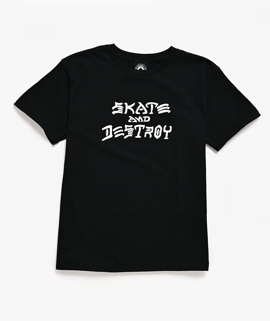 Thrasher Kids Sk8 And Destroy Black T-Shirt