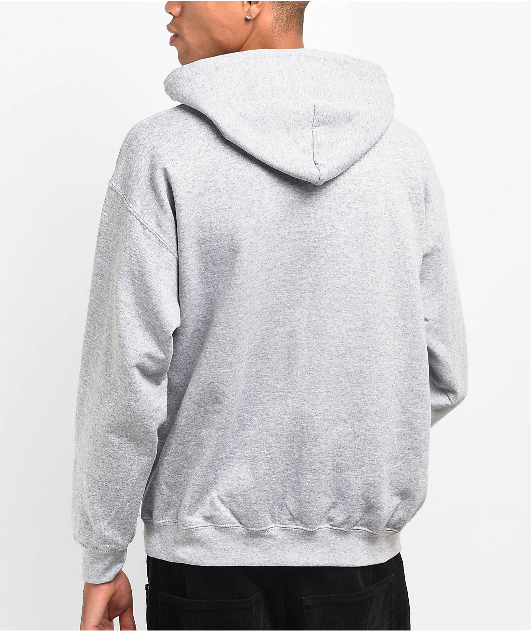 Thrasher Little Outline Grey Hoodie