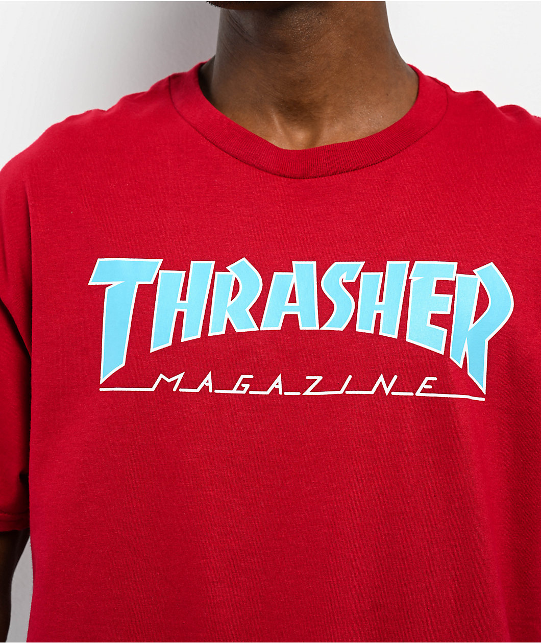 Thrasher Outline Red T-Shirt