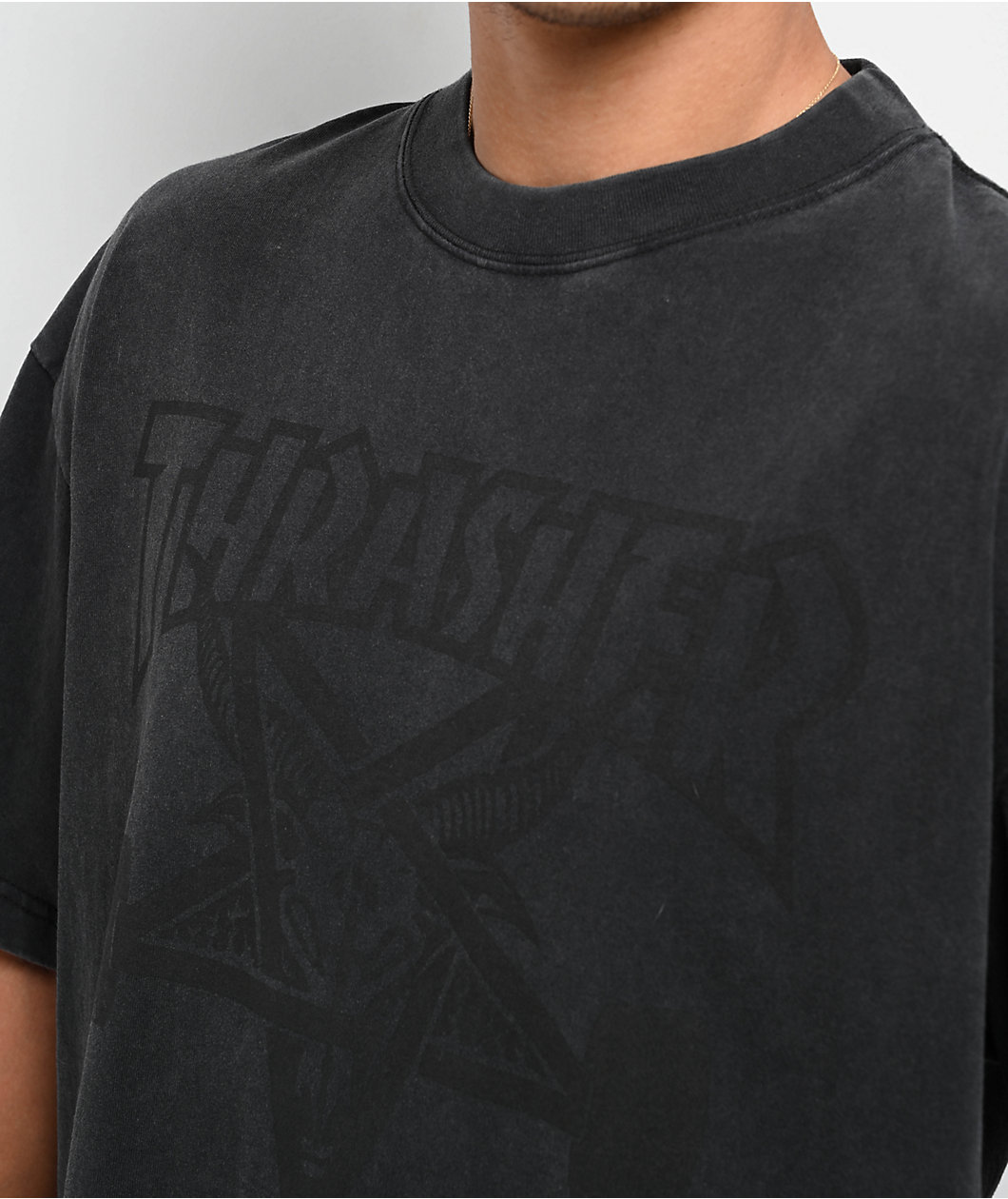 Thrasher Skate Goat Black Wash T-Shirt