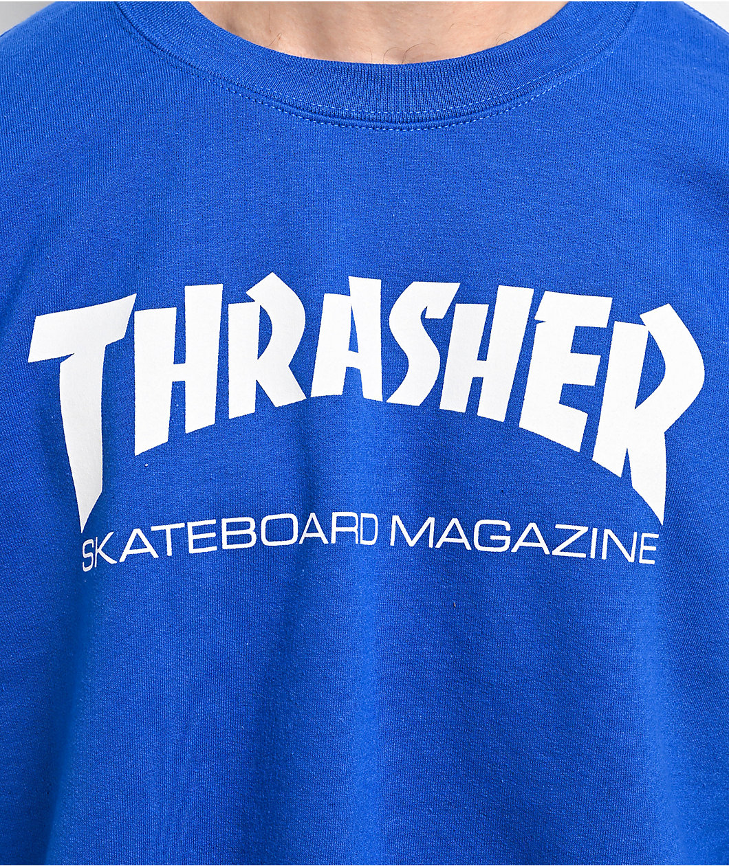 Thrasher Skate Mag Blue Crewneck Sweatshirt