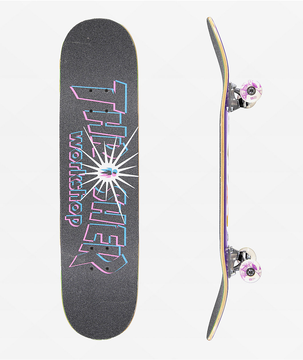 Thrasher x Alien Workshop Believe 8.25" Skateboard Complete
