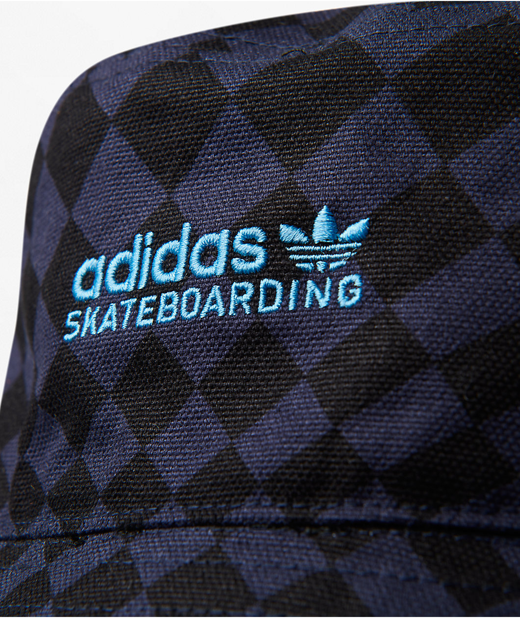 Thrasher x adidas x AFA Reversible Black & Blue Bucket Hat