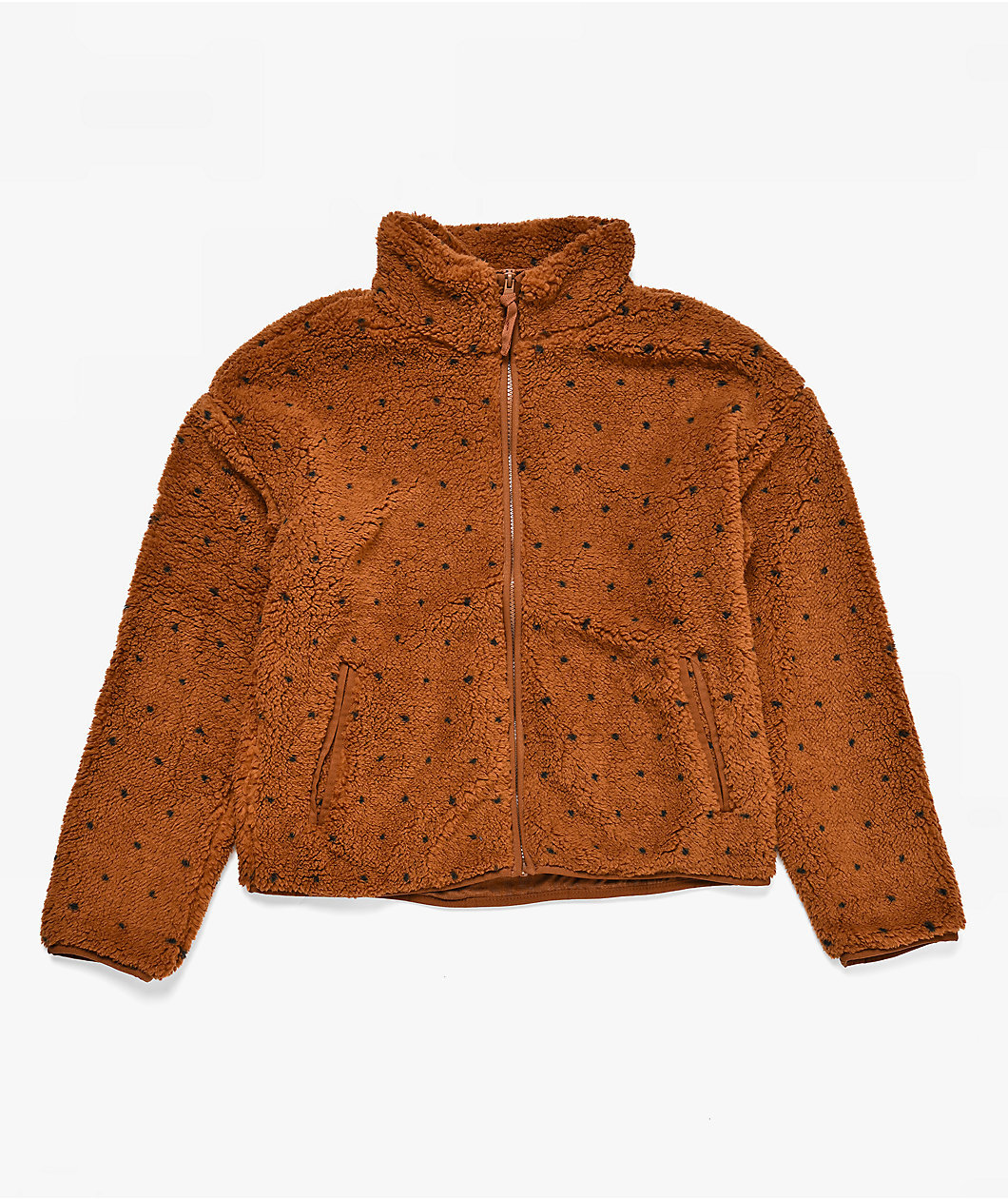 Thread & Supply Tolliver Brown Sherpa Jacket