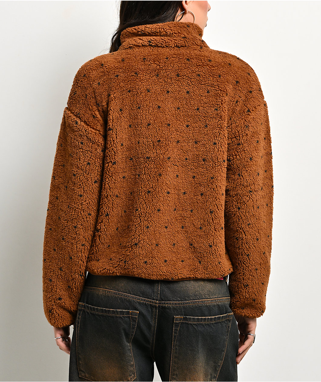 Thread & Supply Tolliver Brown Sherpa Jacket