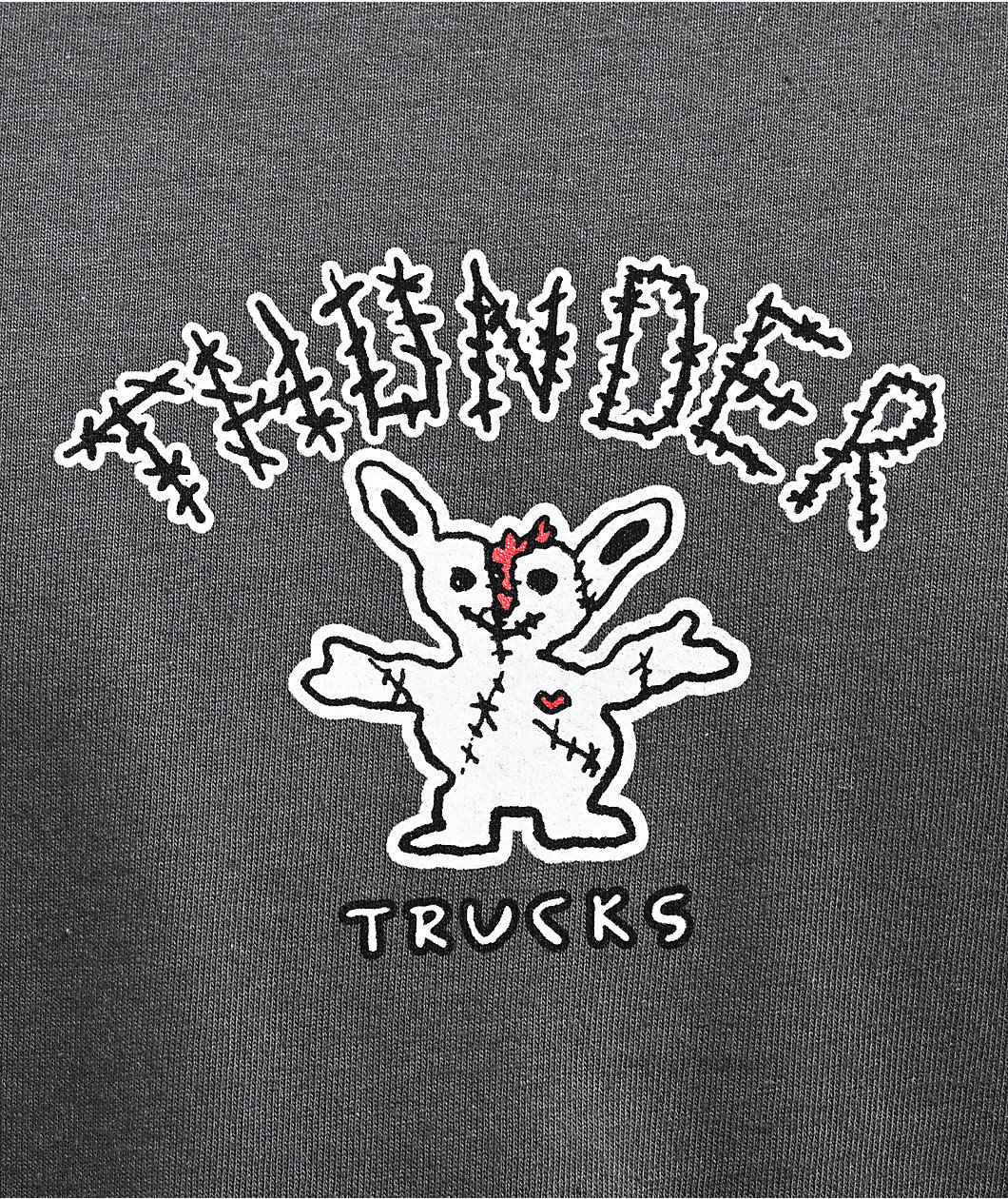 Thunder Franky To Pieces Charcoal T-Shirt