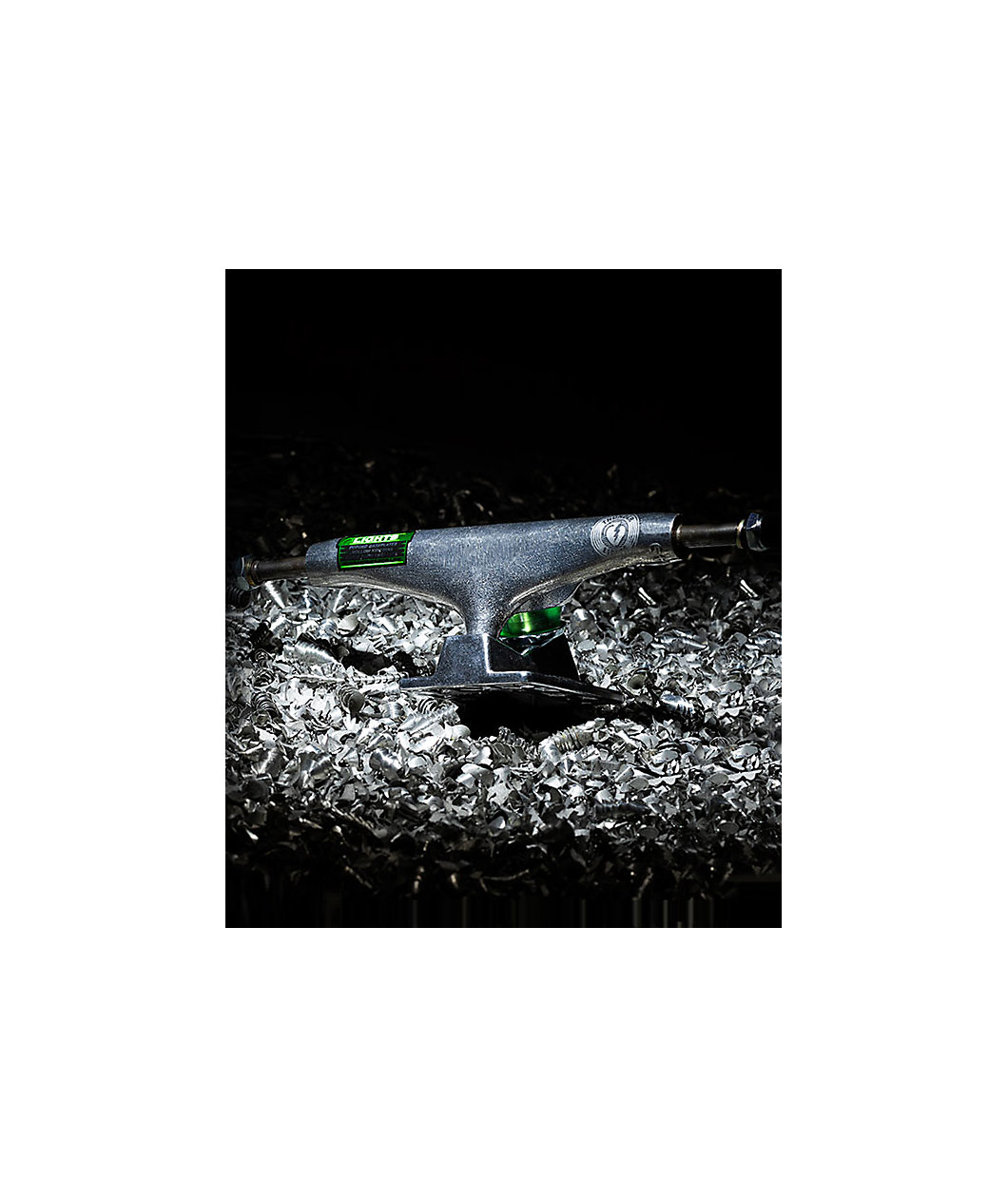 Thunder Polished Lights 147 Silver Skateboard Truck