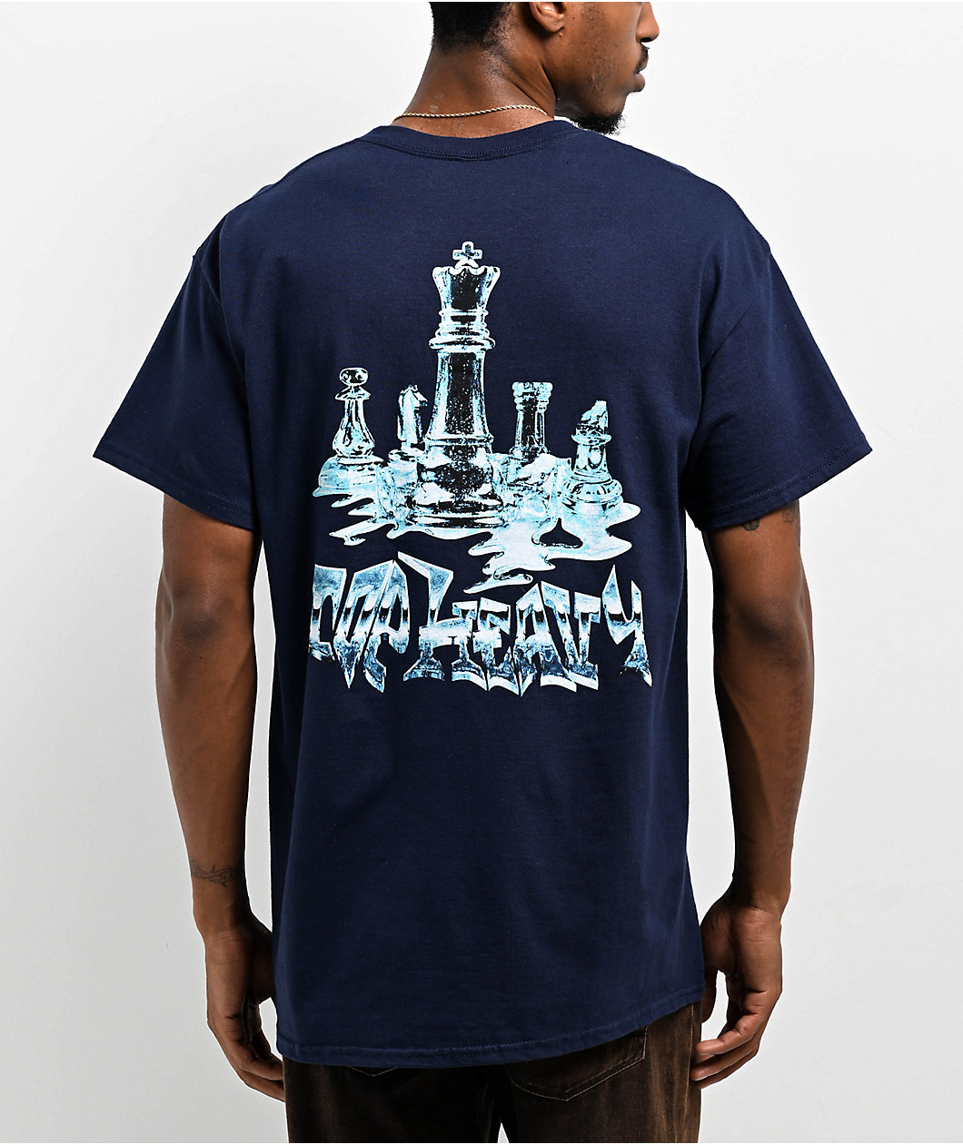 Top Heavy Kings Navy T-Shirt