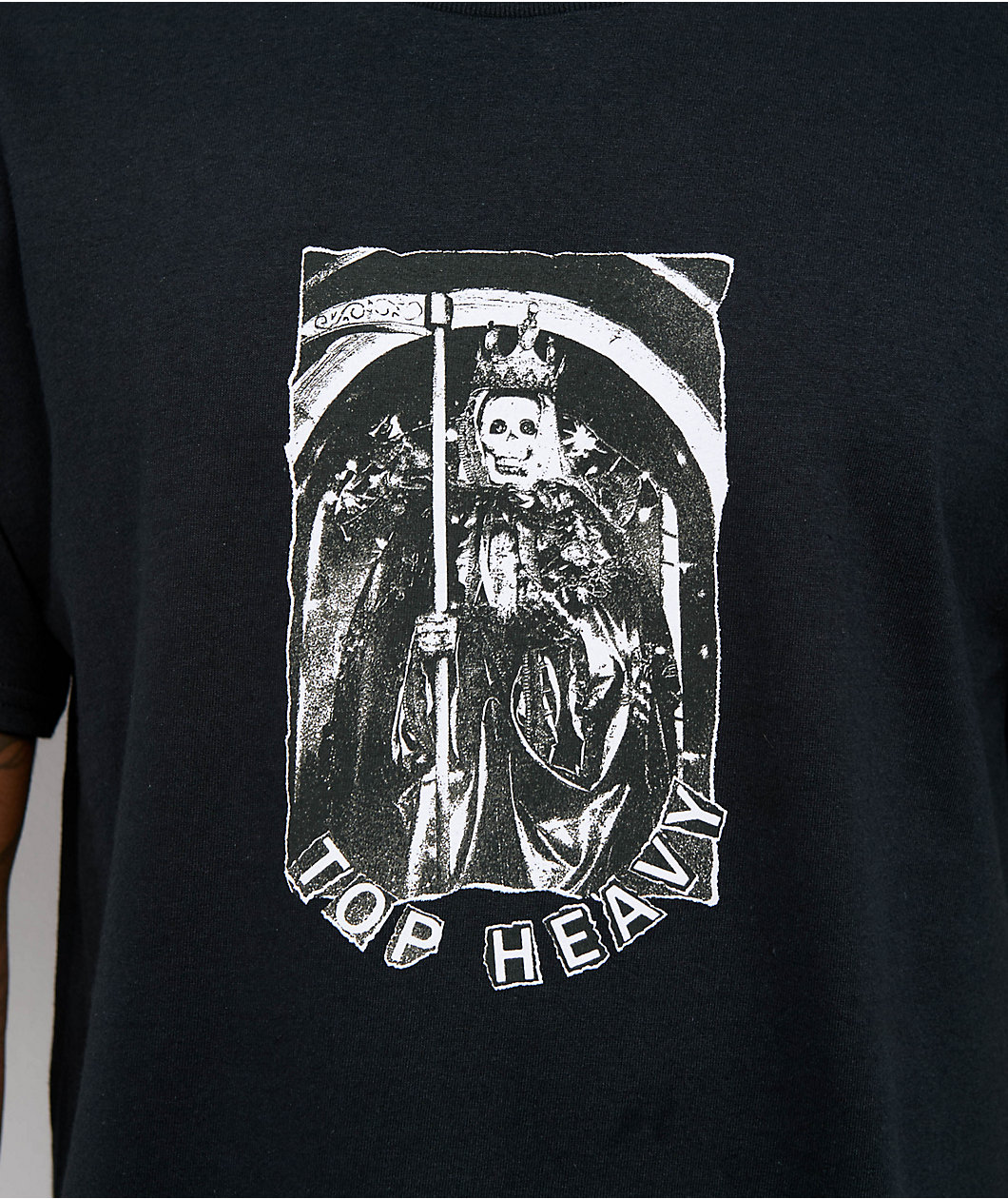 Top Heavy Muerte Black T-Shirt