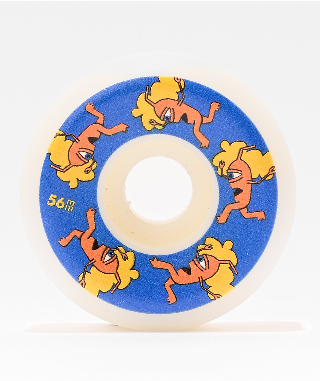 Toy Machine Early Sect 56mm 97a White Skateboard Wheels