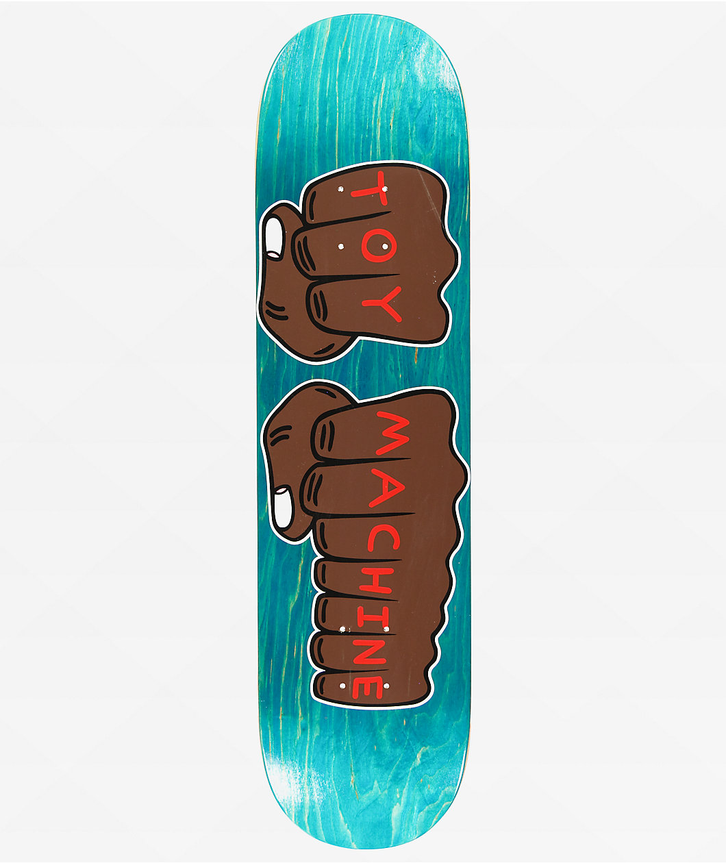 Toy Machine Fists 8.0" Skateboard Deck