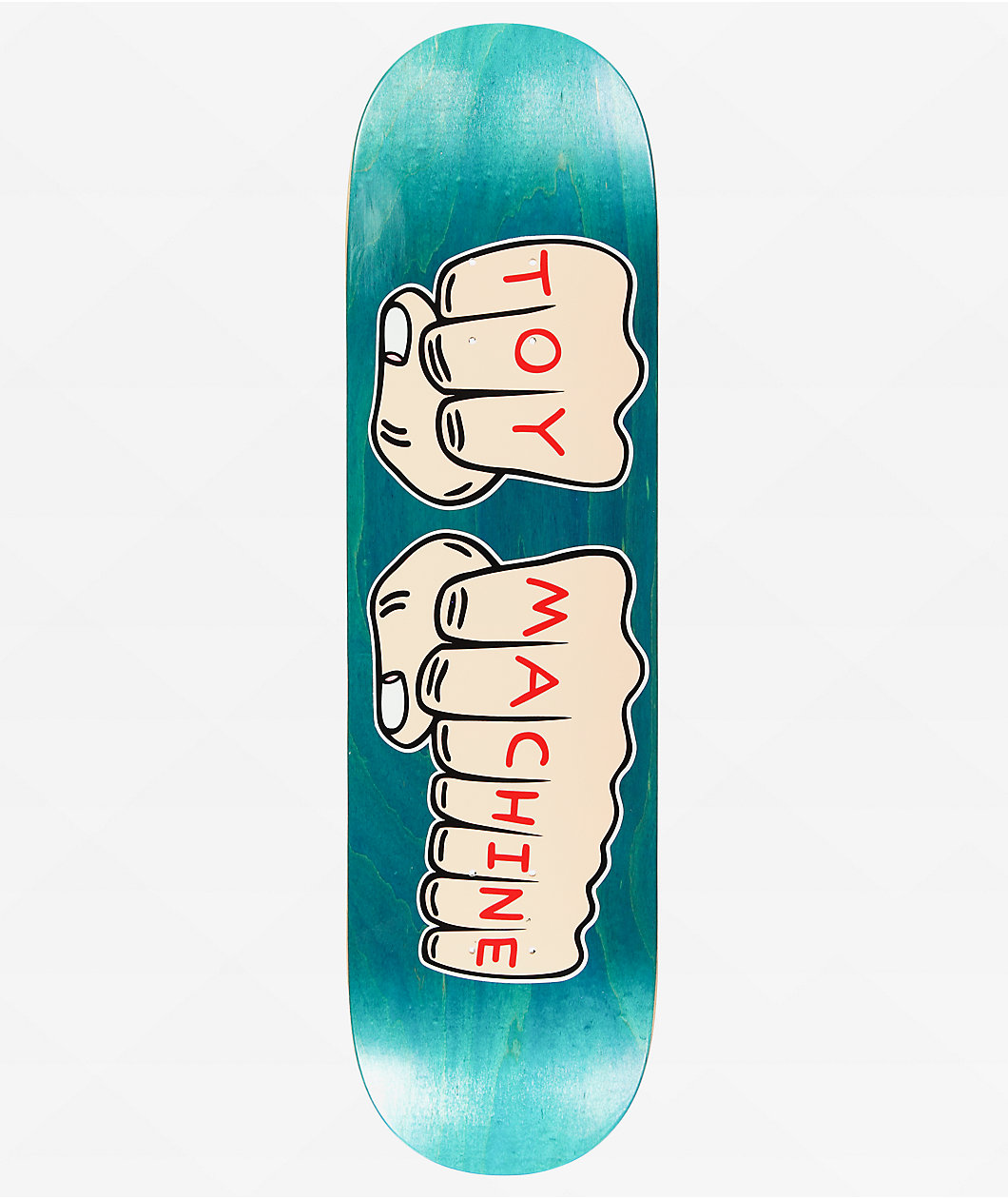 Toy Machine Fists 8.5" Skateboard Deck