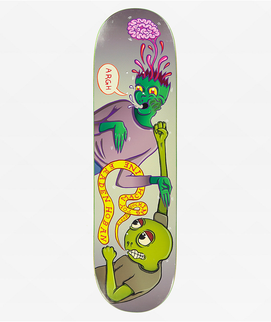 Toy Machine Hoban Brain Punch 8.5" Skateboard Deck