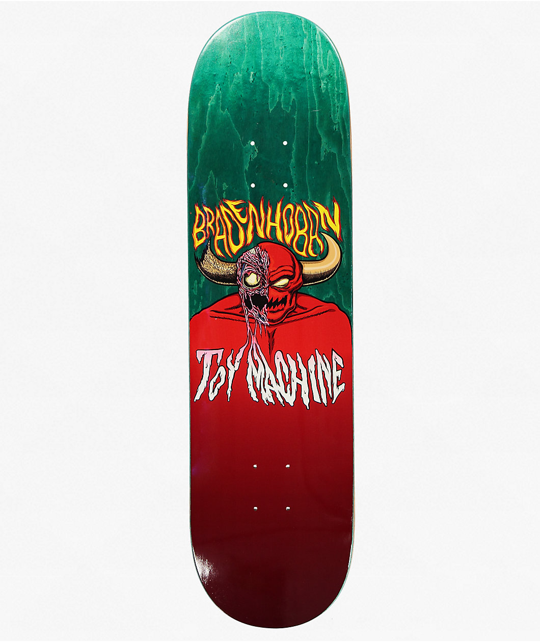 Toy Machine Hoban Face Melt 8.25" Skateboard Deck