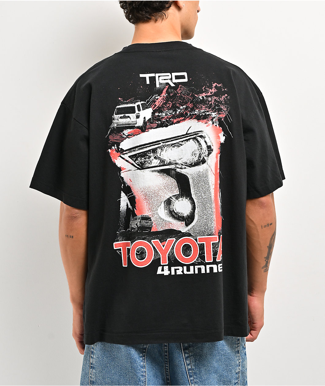 Toyota 4Runner Highbeam Black T-Shirt