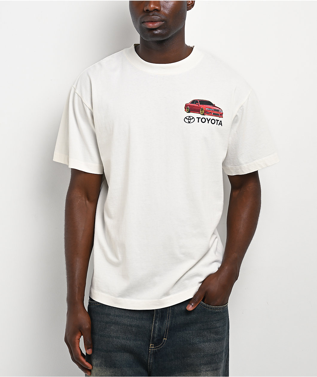 Toyota Chaser Sunset White T-Shirt
